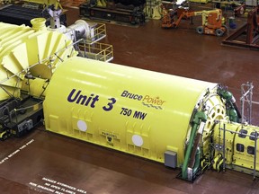 A new $55-million contract between Bruce Power and BWXT Canada will see BWXT workers perform fuel channel maintenance on Bruce Power's Unit 3 nuclear reactor. SUPPLIED