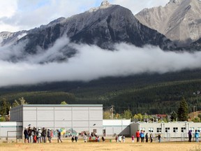 A single case of COVID-19 was diagnosed in a student attending Lawrence Grassi Middle School in Canmore over the weekend. Authorities said the child has been isolated, will return to school once they have shed the virus as protocol requires. Photo Marie Conboy.