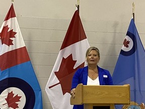 United Way Hastings & Prince Edward County executive director Brandi Hodge spoke of the strong partnership between her organization and CFB Trenton earlier this week in Quinte West.
VIRGINIA CLINTON