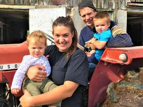 A GoFundMe page has been set up to collect donations for Maurice and Tiana Suurdt and family who suffered more than $1 million in estimated damages Aug. 27 when fire swept through their Quinte West dairy farm killing 46 cows and destroying the barn on their third-generation farm property.  SUBMITTED