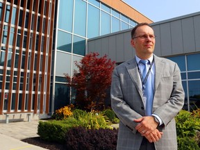 Medical officer of health Dr. Piotr Oglaza stands outside Hastings Prince Edward Public Health.
FILE