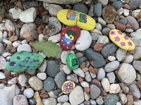 Painted rocks may seem a cheery, quaint addition to nature but Ontario Parks is asking a growing number of visitors who are leaving the rocks in provincial parks to stop the practice. The painted rocks are disturbing the natural balance of the park. ONTARIO PARKS