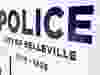 Belleville police vehicle.