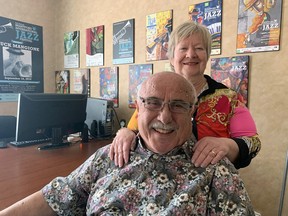 Frank and Nancy DiFelice are working on the "Best of TD Brantford International Jazz Festival," a documentary that captures the best performances of previous festivals held in downtown Brantford.