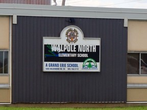 Grand Erie District School Board confirmed on Sept. 13 a member of the Walpole North Elementary School community tested positive for COVID-19. ASHLEY TAYLOR