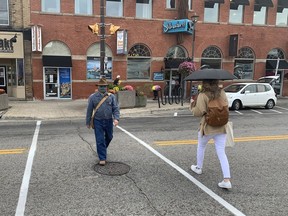 Brant County council has been asked to move quickly to improve safety at the crosswalks in downtown Paris. Vincent Ball