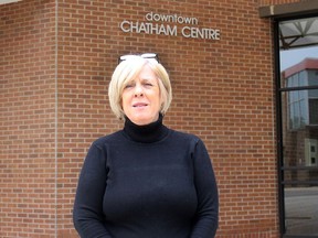 Lynn O'Brien, interim general manager of the Downtown Chatham Centre, wants to hear ideas and suggestions from the public to help bring the downtown Chatham mall back to life. Ellwood Shreve/Chatham Daily News/Postmedia Network