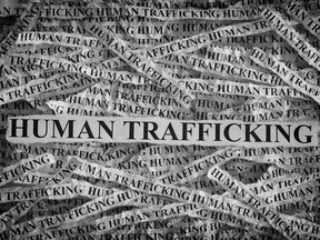 According to records from the provincial government over two-thirds of police-reported human trafficking violations in Canada occur in Ontario.Furthermore, more than 70 per cent of known human trafficking victims identified by police are under the age of 25, and 28 per cent are under 18. The average age of recruitment into sex trafficking is 13. Handout

Not Released