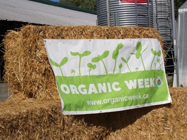 A banner at Jamink Farm in the St. Andrews West area for the Farm Hop event. Photo on Saturday, September 12, 2020, in St. Andrews West, Ont. Todd Hambleton/Cornwall Standard-Freeholder/Postmedia Network
