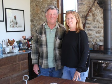 Springfield Farm's Finbarr McMcCarthy and Eleanor McGrath inside the cafe. Photo on Saturday, September 12, 2020, in Apple Hill, Ont. Todd Hambleton/Cornwall Standard-Freeholder/Postmedia Network