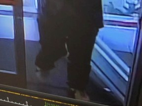 Image of the suspect in a theft at a business in Cornwall.Handout/Cornwall Standard-Freeholder/Postmedia Network

Handout Not For Resale