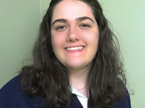 Handout/Cornwall Standard-Freeholder/Postmedia Network
Kennah Delage, a Grade 12 student at St. Joseph's Catholic Secondary School in Cornwall, is the Catholic student trustee for the 2020-21 school year.

Handout Not For Resale