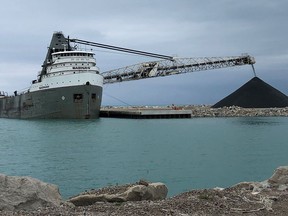 First vessel at port expansion unloading. Submitted