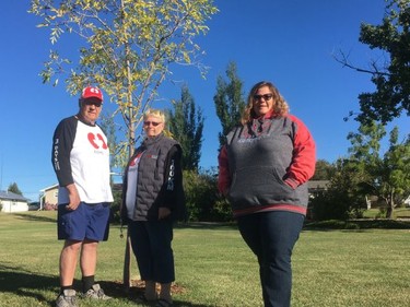 Richard and Charlotte Preston and their daughter Jolene Scott will be at Prairie Oasis Park on Sept. 11-13 to take part in the Annual Kidney March Preston's family participates in in honour of Charlottes father Melvin Metzger who had dialysis for 12 years before passing in 2017. Preston family photo