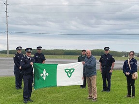 The Temiskaming Detachment of the Ontario Provincial Police says it is proud to Commemorate 400+ Years of French Presence in Ontario.