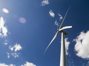 Wind turbine near Strathroy, Ont. (Postmedia file photo)