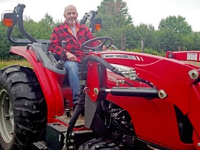 When he's not at his day job or volunteering for the municipality, Callander Spirit Award winner John Davis can be seen working at his hobby farm.  
Rocco Frangione Photo