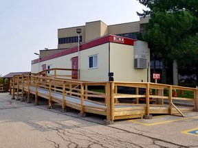 COVID-19 Assessment Centre at Grey Bruce Health Services' Owen Sound hospital on Wednesday, Sept. 16, 2020. (Scott Dunn/The Sun Times/Postmedia Network)