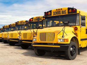 Bus operators in Grey-Bruce are experiencing a driver shortage, which will impact nine routes to start the new school year. File photo.