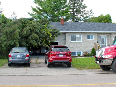 A severe storm with damaging winds, possibly a microbust, tore through the Drive-In Road area of Laurentian Valley on Sunday afternoon about 3 p.m., damaging homes, properties, trees and fences. Anthony Dixon