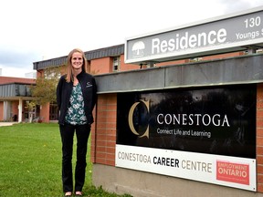 Sarah Pottier, chair of Conestoga College's personal support worker and supportive care programs, says the school's campus in Stratford will begin training personal support workers for the first time this winter, part of an effort to significantly increase the number of PSWs the college sends into the workforce over the next five years. Photo taken in Stratford Ont. Sept. 29, 2020. (GALEN SIMMONS/Stratford Beacon Herald)