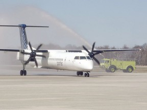 Porter previously announced that it is suspending its operations to the Sault until at least November. File photo