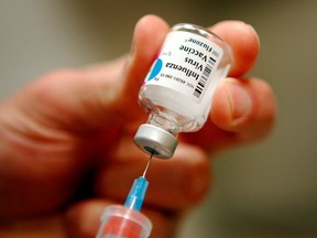 Ontario announced Tuesday it will earmark $70 million to administer 5.1 million doses of flu vaccine. Postmedia