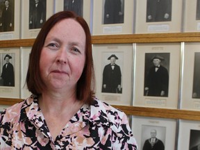 Judy Krall, deputy mayor of Enniskillen Township, is pictured in the Lambton County building in February. She's one of three panelists in a Jean Collective talk about women in politics Thursday.