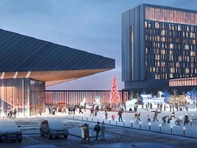 A view of what the Kingsway Entertainment District might look like. The LPAT has ruled in favour of Dario Zulich and the City of Greater Sudbury.