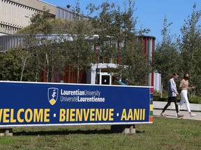 Some students have returned to classes at Laurentian University in Sudbury, Ont. to kick off the school year during the COVID-19 pandemic.