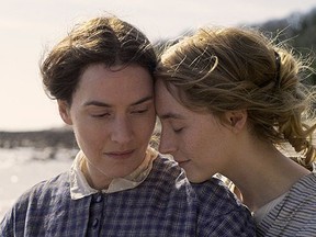 Ammonite is Sudbury Cinefest's final gala film, playing Saturday, 7 and 7:10 p.m., at SilverCity Sudbury. In 1840s England, fossil hunter Mary Anning (Kate Winslet) works alone on the rugged Southern coastline. When a wealthy visitor entrusts Mary with the care of his wife Charlotte (Saoirse Ronan), she cannot afford to turn his offer down. Mary initially clashes with her unwelcome guest, but an intense bond begins to develop, compelling the two women to determine the true nature of their relationship. For more about the film and Cinefest, go to www.cinefest.com. Supplied