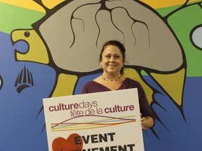 Marnie Lapierre, Timmins' coordinator of festivals, events and social projects, is encouraging and reminding people to participate in the upcoming Culture Days celebration virtually this year, starting from Sept. 25 to Oct. 25.

RICHA BHOSALE/The Daily Press