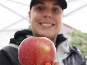 Brianna Grimaldi, project assistant with the Downtown Timmins Business Improvement Association, is all set for the final Urban Market of the season which will be next Thursday. She's encouraging people to come out and join in with an Apple Fest celebration. 

RICHA BHOSALE/The Daily Press