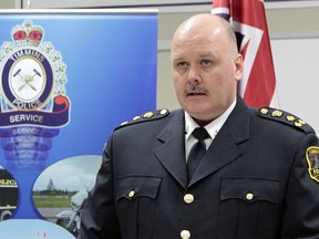 Timmins Police Chief John Gauthier