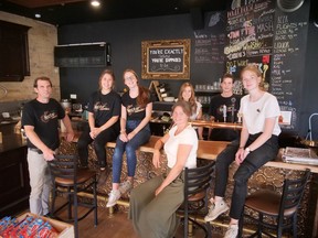 Lydia and Joost Van Campen recently purchased Nectar Coffee and Bar in Tillsonburg. The doors opened last week, but the official opening is Oct. 1. (Chris Abbott/Norfolk Tillsonburg News)