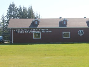 A campaign by the Cochrane Classic Vintage Riders Club is underway to save their snowmobile museum at the Polar Bear Habitat..TP.JPG
