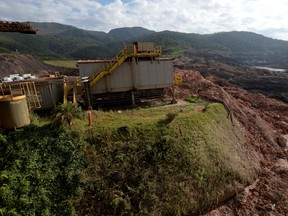 FILE PHOTO: view of Brazilian mining company Vale's collapsed tailings dam in Brumadinho, Brazil, Feb. 13, 2019. REUTERS/Washington Alves/File Photo