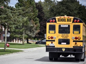 The region's school bus operator is actively recruiting drivers after a pandemic-related shortage forced the cancellation of several London-area bus routes.
KATHLEEN SAYLORS/POSTMEDIA NETWORK FILE PHOTO