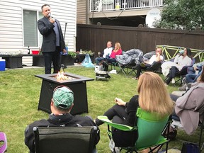 Alberta comedian Lars Callieou started The Firepit Comedy Tour this summer to spark laughter during a stressful time. Plus, he likes to perform.