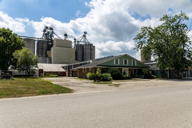 The former Maple Leaf meat processing plant is an iconic part of the skyline in Thamesford. It’s for this reason Katie Davies, a local township councillor, said she wanted to document the space before the distractive buildings are gone from the community. (Courtesy of Doris Weir)