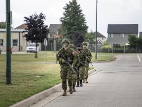 Canada's Department of National Defense says it will be conducting army training in Stratford's Lower Queen's Park on Oct. 8 and 15, Submitted photo