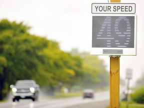 Norfolk’s Police Services Board has asked Norfolk council to consider spending $68,500 in 2021 for the purchase of 10 more Speed Watch traffic monitors. Monte Sonnenberg/Postmedia Network