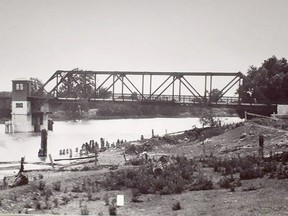 The Prairie Siding Bridge, on the Thames River. (Handout)