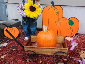 Joanne Vandam is known for her beautiful fall decorations in Lucknow. SUBMITTED