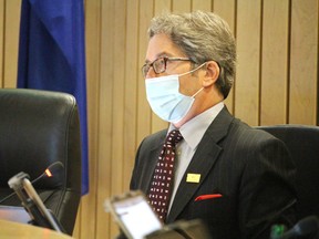 As of Thursday, Oct. 15, AHS reported 115 active COVID-19 cases in Strathcona County; 99 cases in Sherwood Park and 16 in the rural county. Mayor Rod Frank told The News he understands that the community is concerned but residents need to continue to follow provincial health recommendations. Lindsay Morey/News Staff