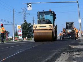 New asphalt has been laid along several stretches of Algonquin Boulevard, Riverside Drive and Highway 101 through the city's Connecting Link project these past couple of years. Timmins council is hoping that can continue in 2021.

The Daily Press file photo