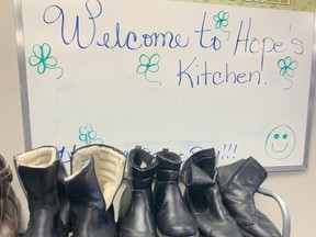 Hope's Kitchen is operating as an outreach space that provides meals, clothes, toiletries and a bathroom to use. The goal is to have the space open 24 hours a day for those who need food, warm clothing or a spot to warm up. Jennifer Hamilton-McCharles/The Nugget
