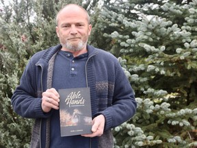 Mark Cannon of Norfolk County released his debut novel, Able Hands, in early 2020. The second installment of the series, currently unnamed, is at the publishers for an initial review. (ASHLEY TAYLOR)