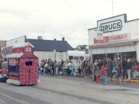 Colpman's Drug Store as it stood before it ended operations in 1965.