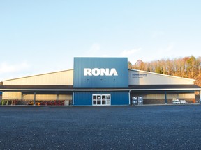 Photo by KEVIN McSHEFFREY/THE STANDARD
The new RONA store in Elliot Lake was set to open Tuesday morning at 9 a.m. It stocks hardware and more. They poured the concrete slab for the floor in November 2019 and started construction in mid January.